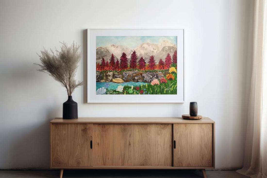 Mountain Meadow Serenity