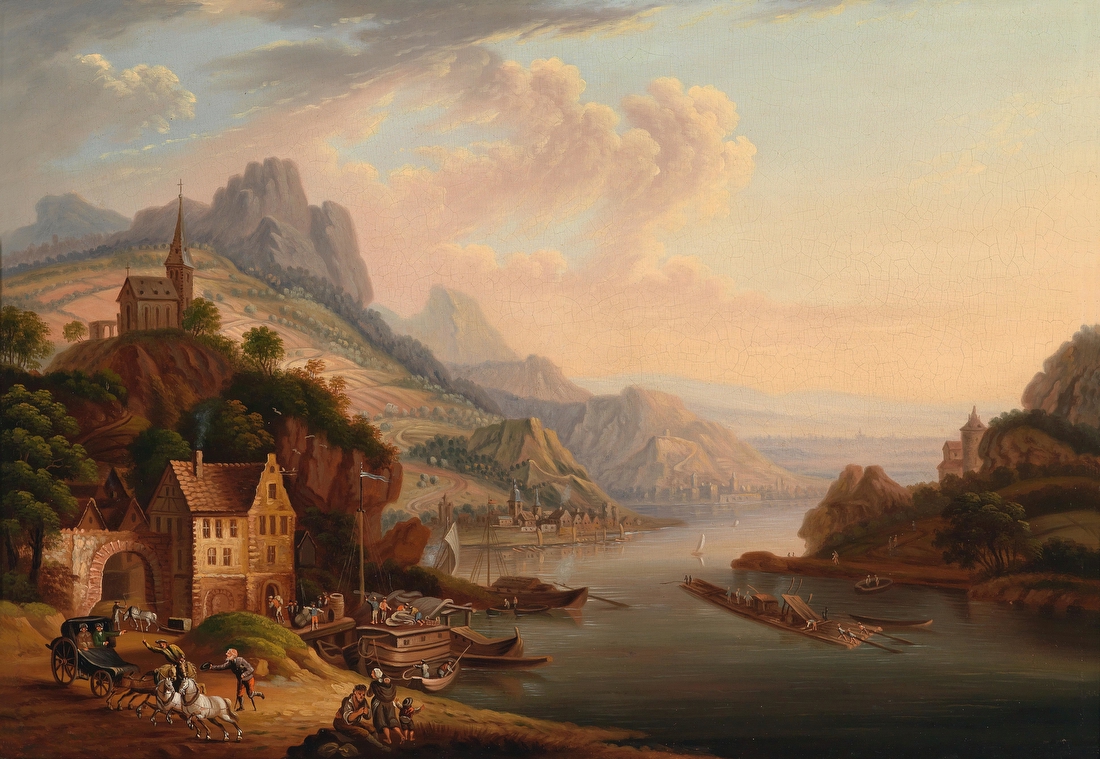 Rheinlandschaft – Christian Georg Schütz
