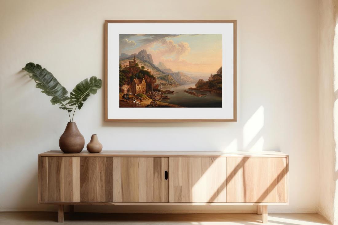 Rheinlandschaft – Christian Georg Schütz