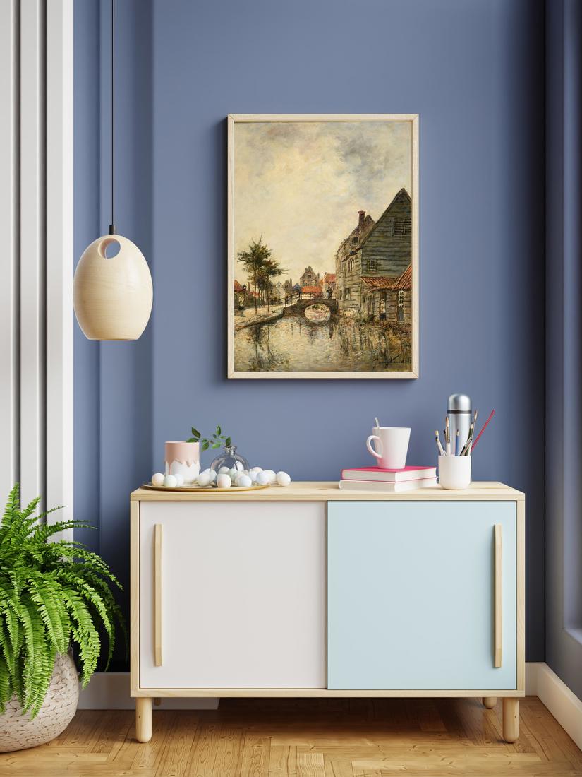 Canal Intérieur de la Ville de Dordrecht – Johan Jongkind
