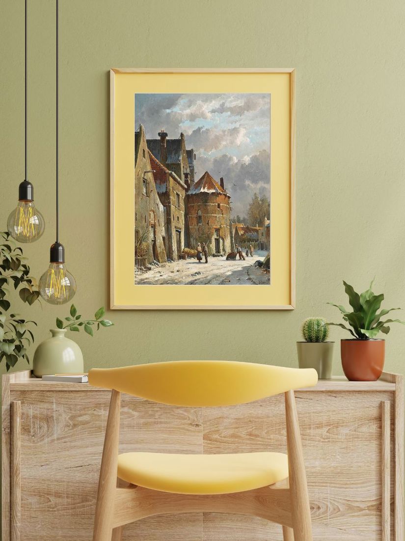 Sunny Dutch Street – Adrianus Eversen