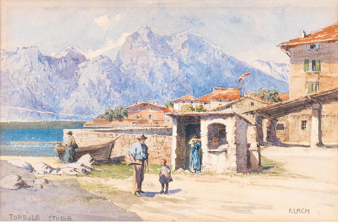 Torbole, Studie – Fritz Lach