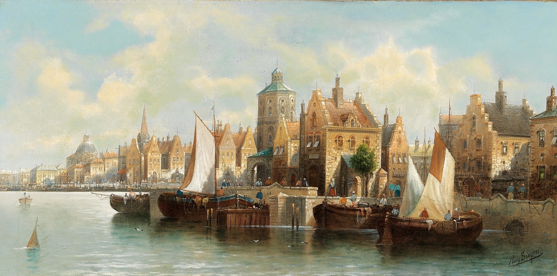 Partie aus Amsterdam – August von Siegen