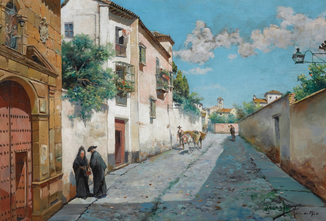 Calle En Granada – Manuel García y Rodríguez