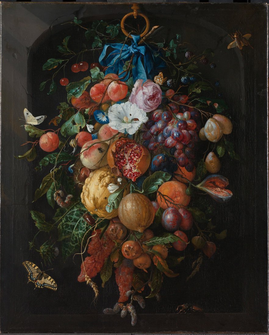 Festoon of Fruit and Flowers – Jan Davidsz. de Heem