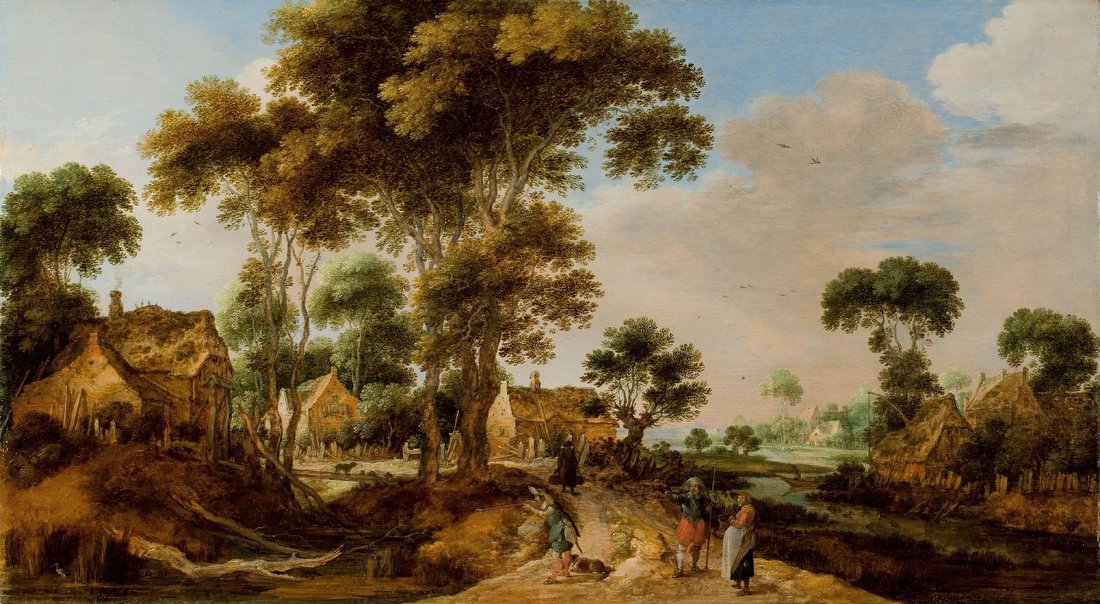 The Country Road – Gillis Claesz. de Hondecoeter