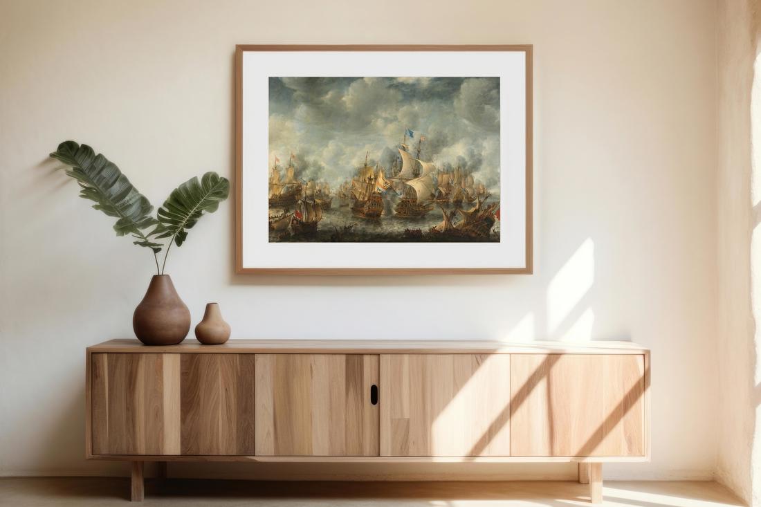 The Battle of Scheveningen – Jan Abrahamsz Beerstraaten