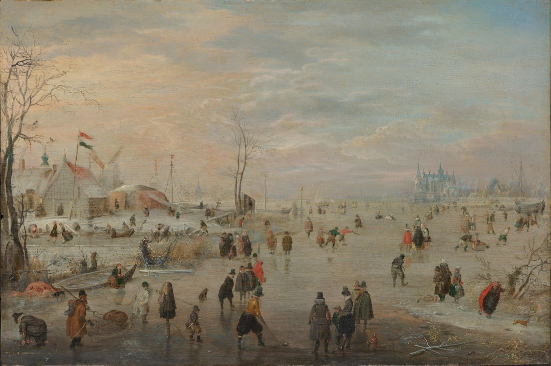 Enjoying the Ice – Hendrick Avercamp