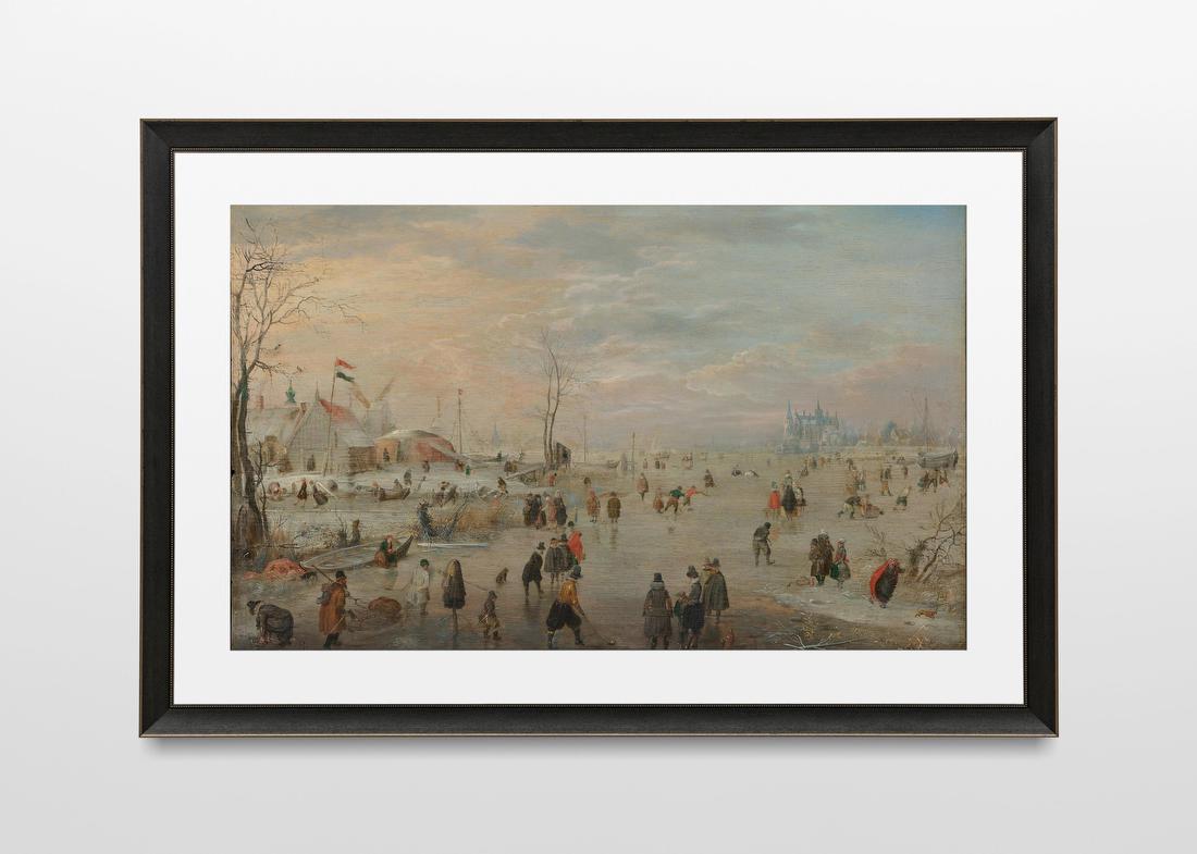 Enjoying the Ice – Hendrick Avercamp