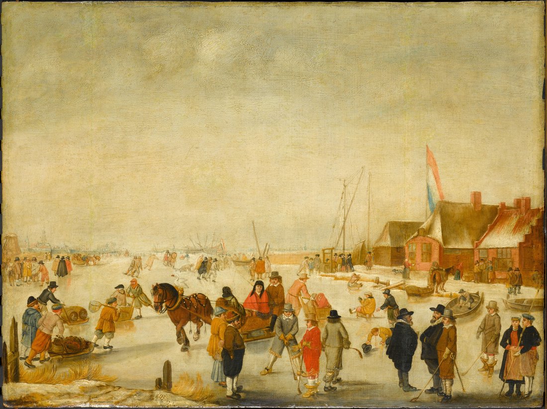 Amusement on the Ice – Barent Avercamp