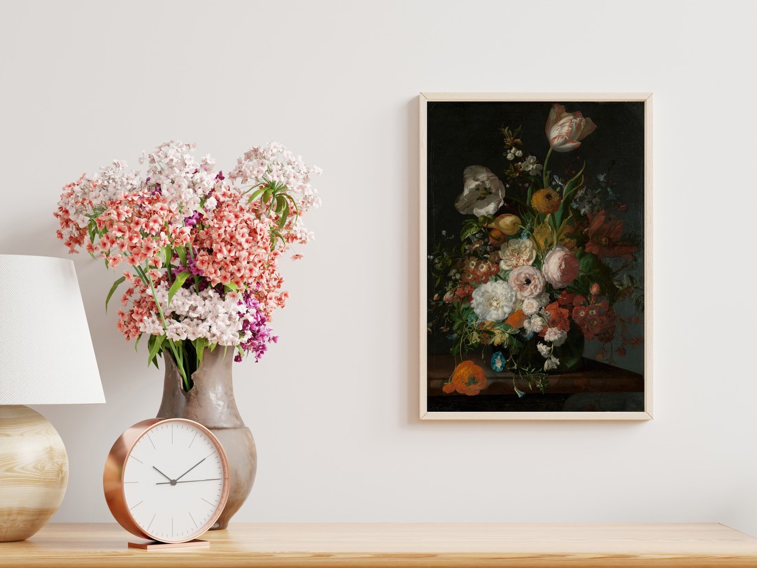 Still Life with Flowers – Jacob van Walscapelle