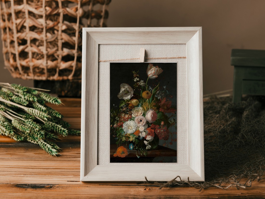 Still Life with Flowers – Jacob van Walscapelle