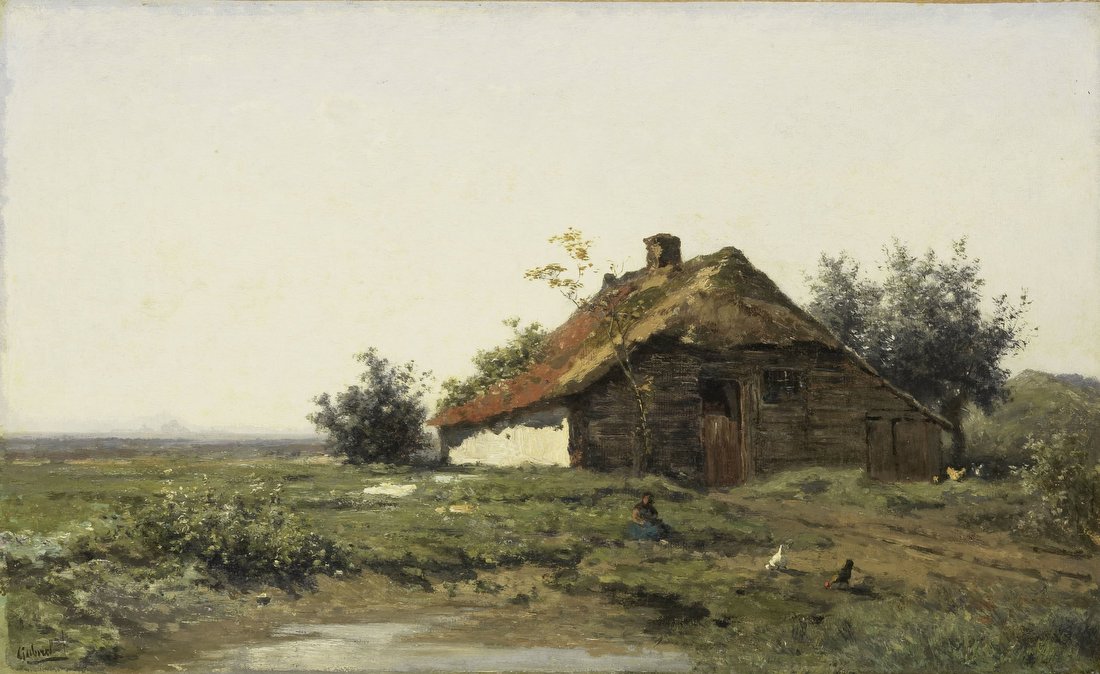 Farm in the Open Fields – Paul Joseph Constantin Gabriël