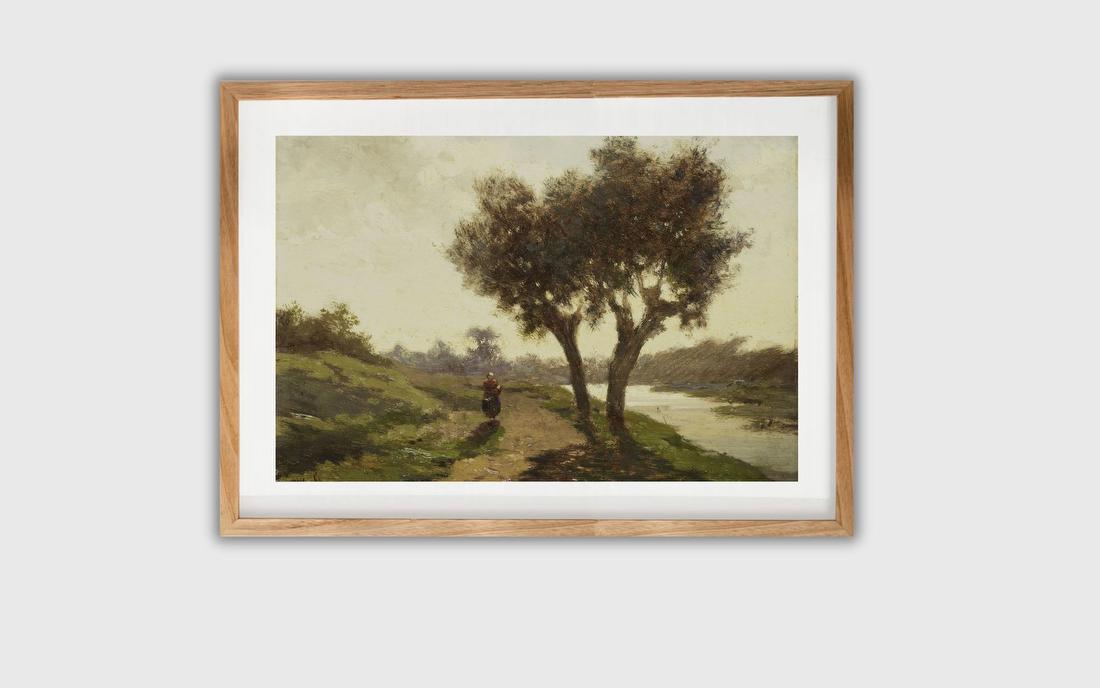 Landscape with Two Trees – Paul Joseph Constantin Gabriël