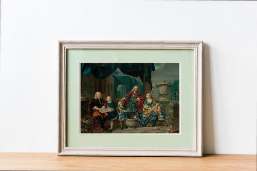 Portrait of David van Mollem with His Family