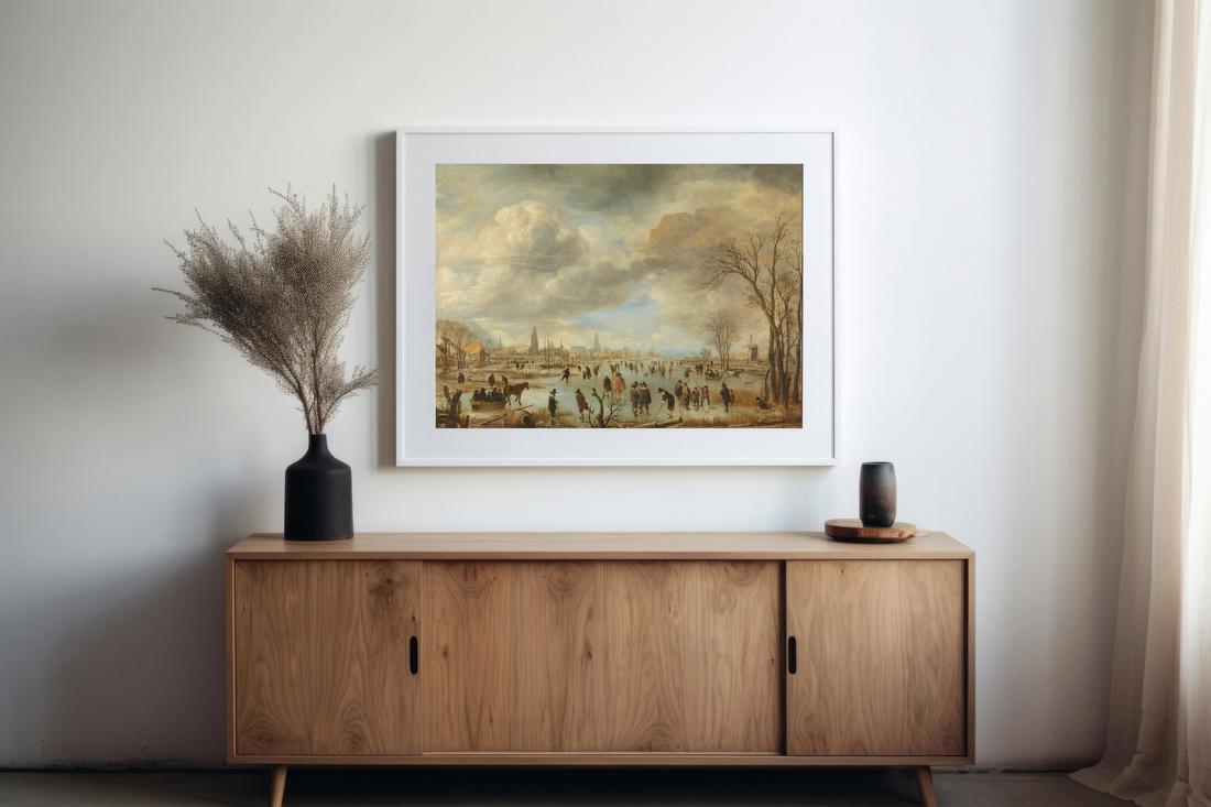 River View in Winter – Aert van der Neer