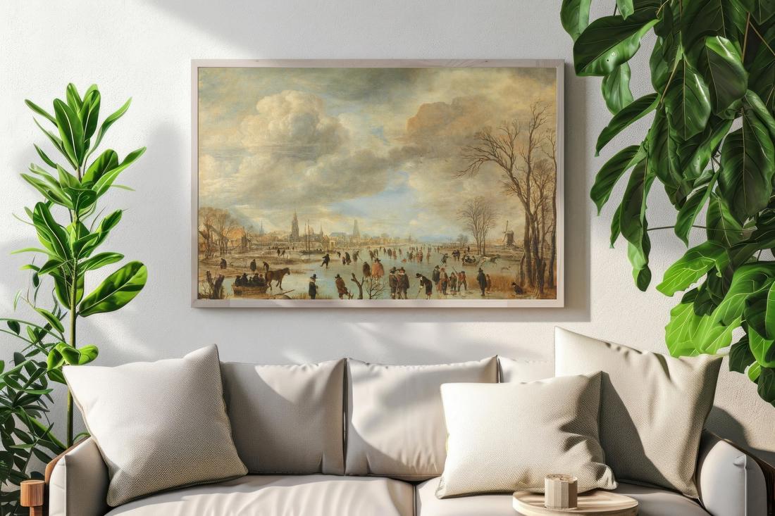 River View in Winter – Aert van der Neer