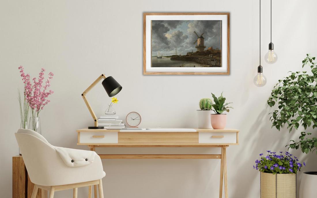 The Windmill at Wijk bij Duurstede – Jacob van Ruisdael