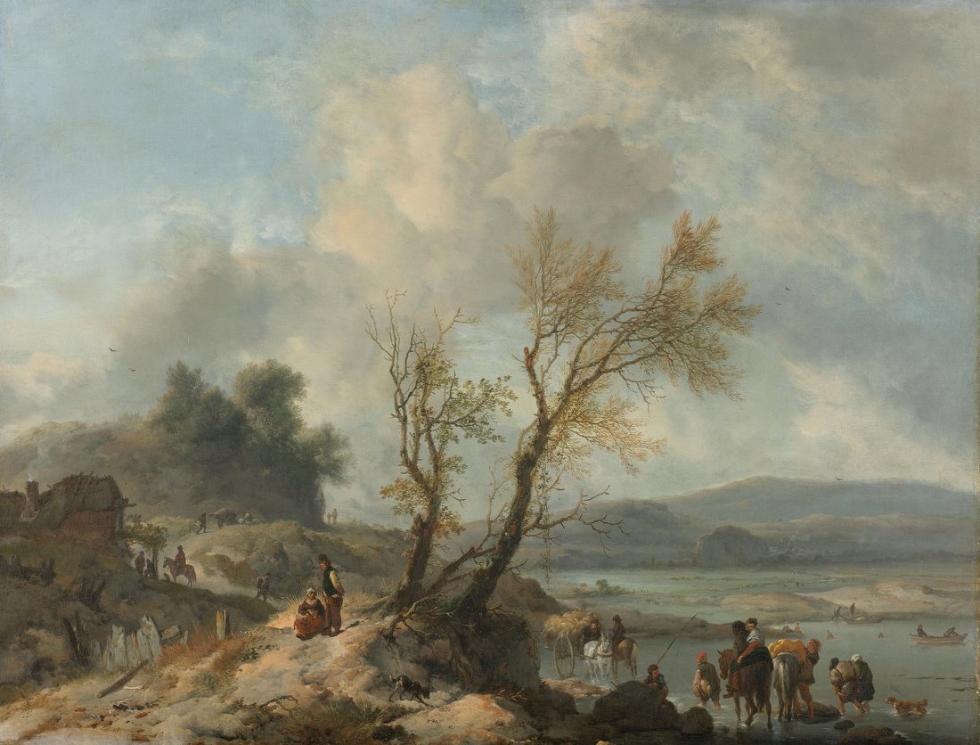 Landscape with a Sandy Path – Philips Wouwerman