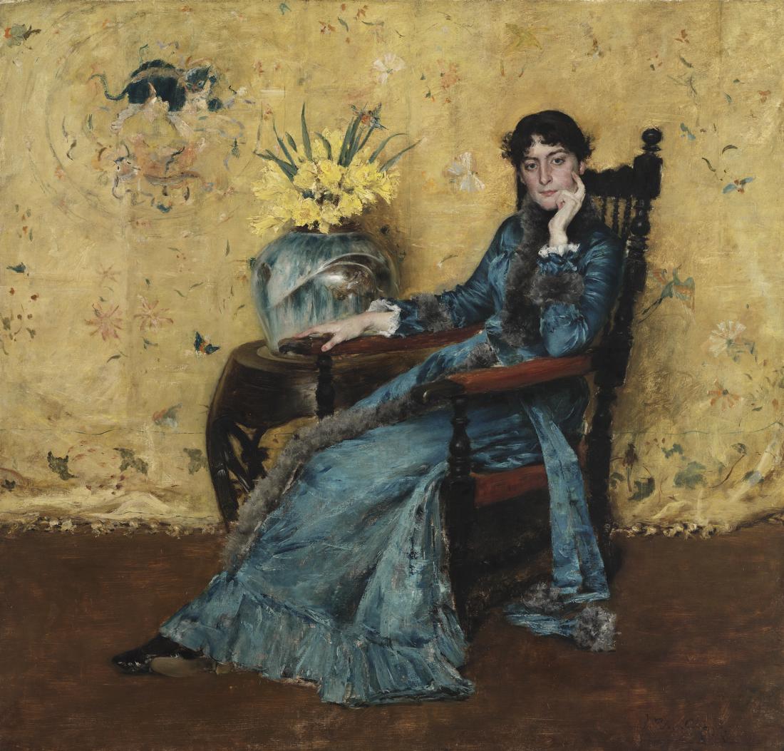 Portrait of Miss Dora Wheeler – William Merritt Chase
