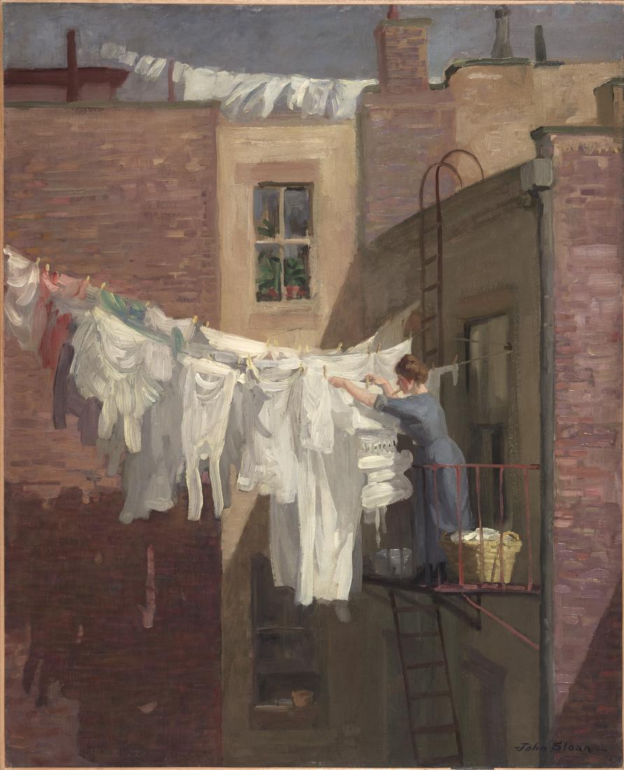 A Woman's Work – John Sloan