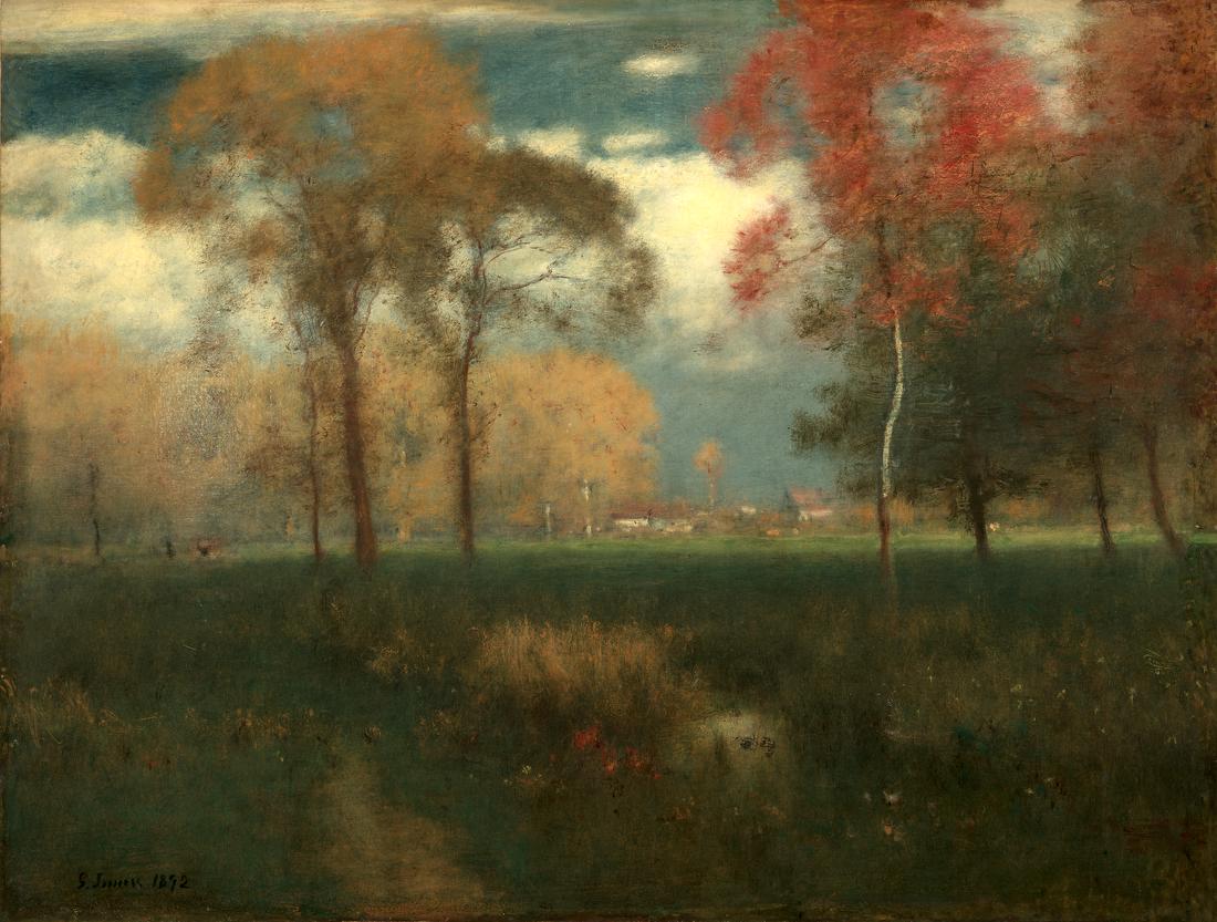 Sunny Autumn Day – George Inness