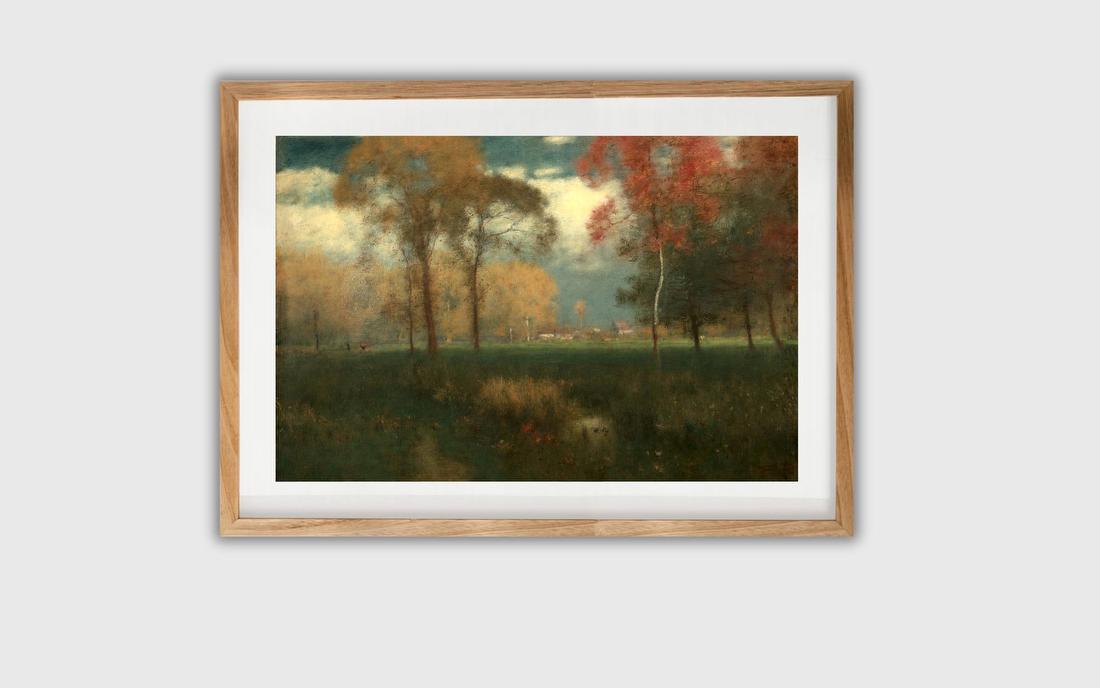Sunny Autumn Day – George Inness