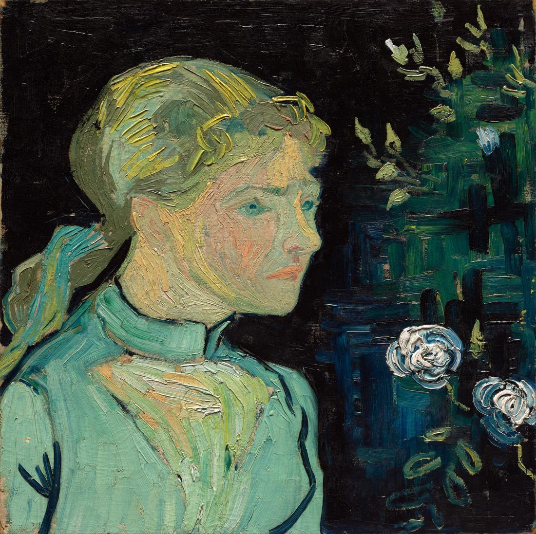 Portrait of Adeline Ravoux – Vincent van Gogh