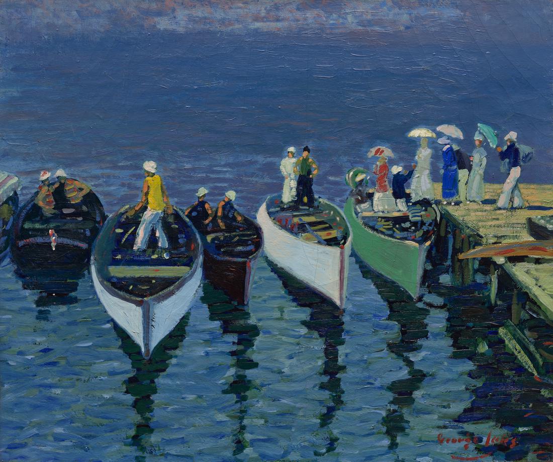 Holiday on the Hudson – George Luks