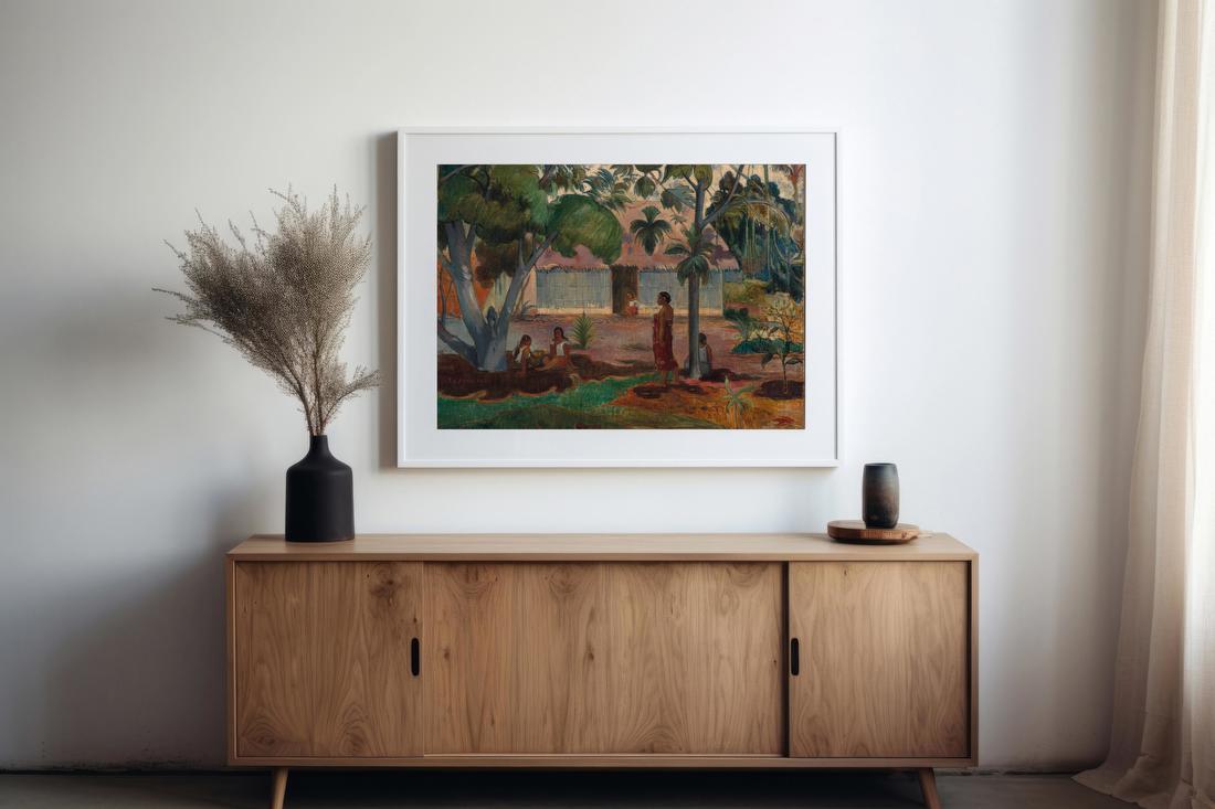 The Large Tree – Paul Gauguin