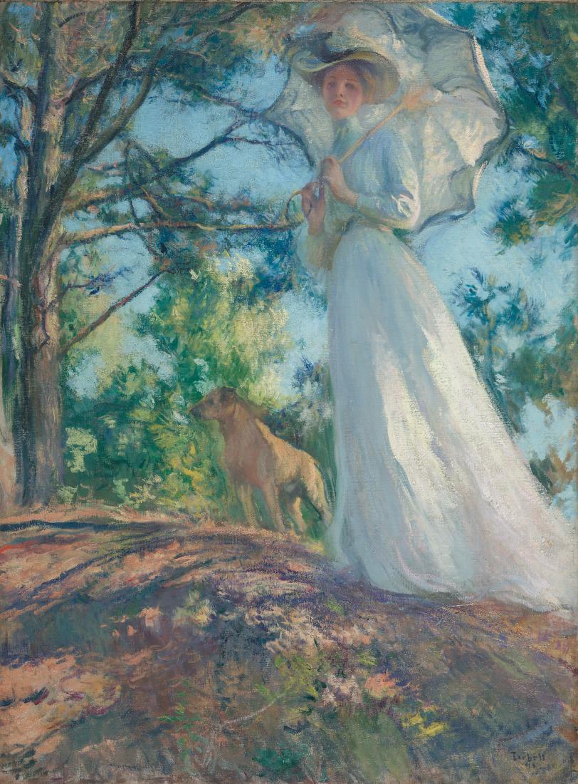 On Bos'n's Hill – Edmund C. Tarbell