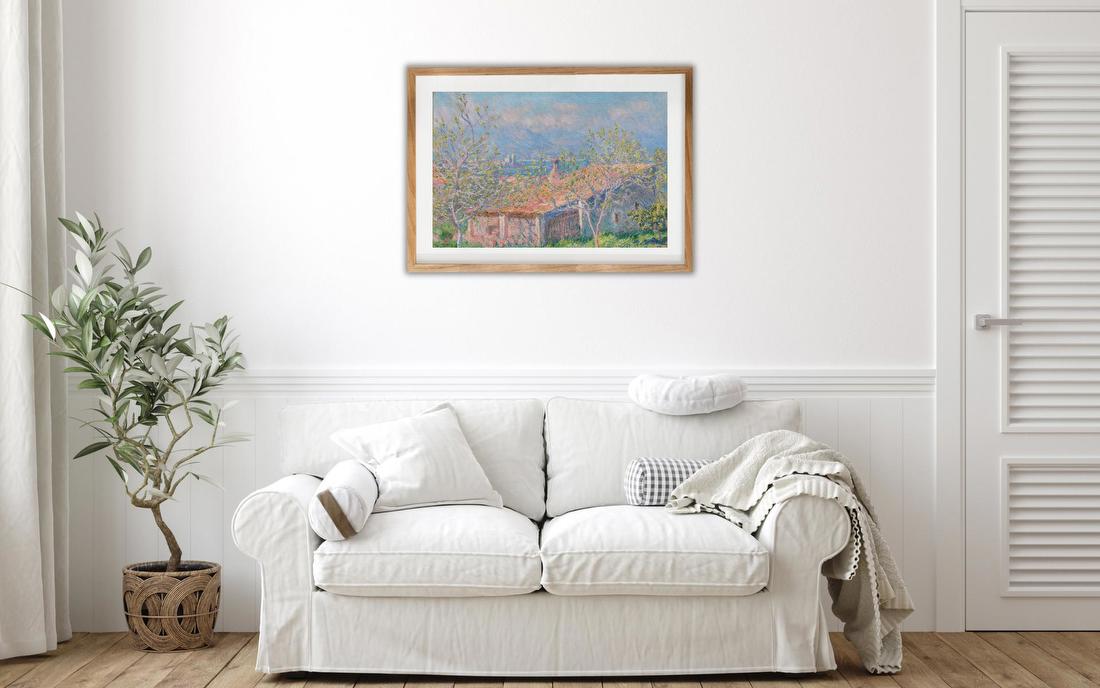 Gardener's House at Antibes – Claude Monet