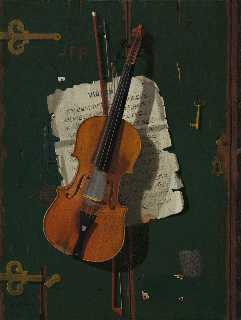 The Old Violin – John Frederick Peto