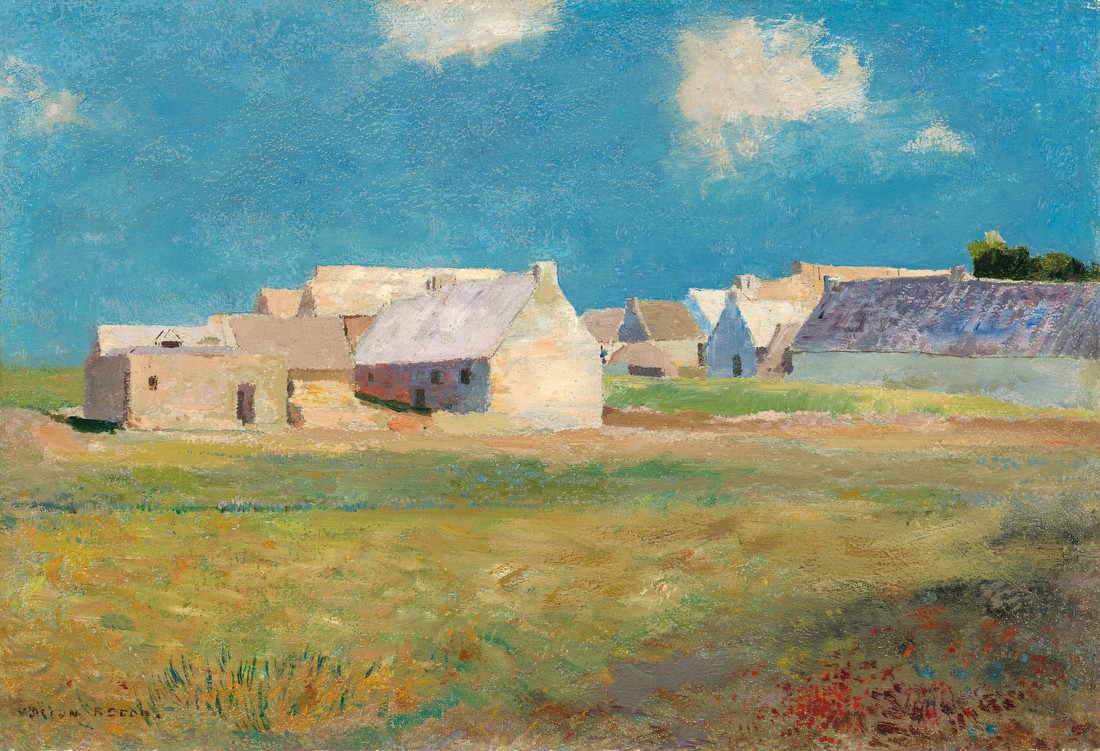 Breton Village – Odilon Redon