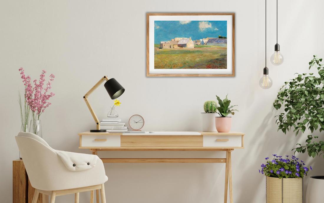 Breton Village – Odilon Redon