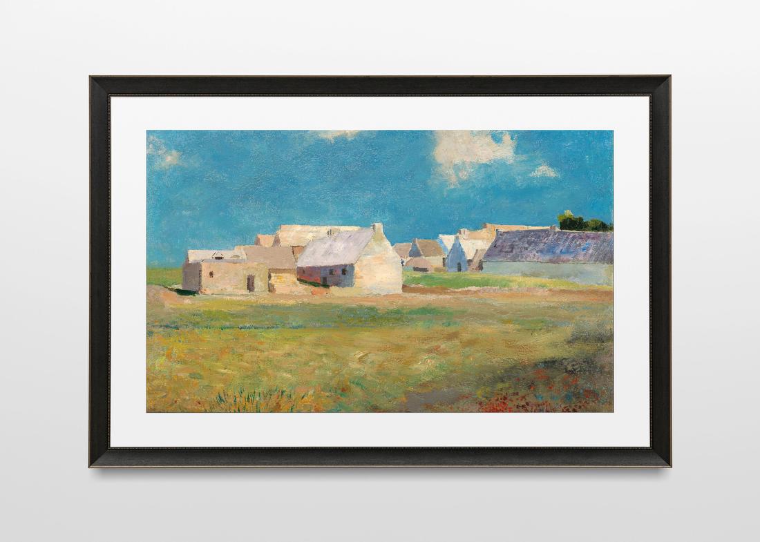 Breton Village – Odilon Redon