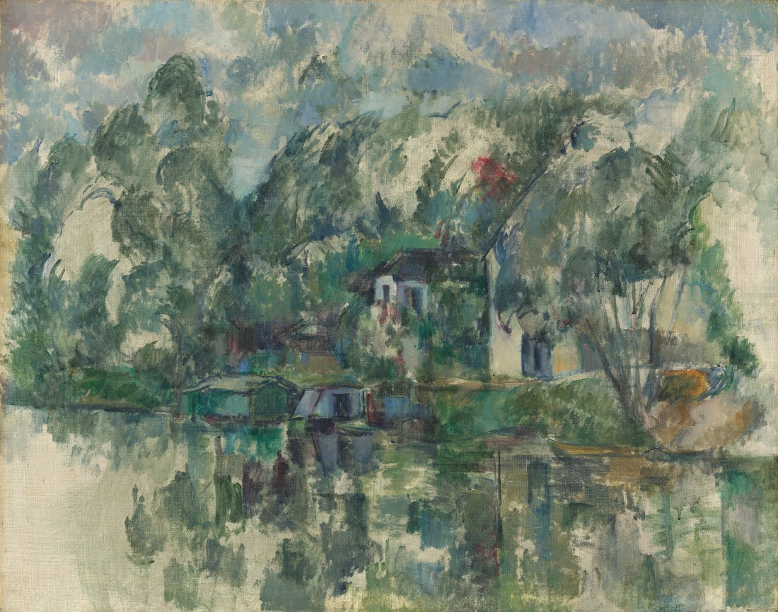 At the Water's Edge – Paul Cezanne