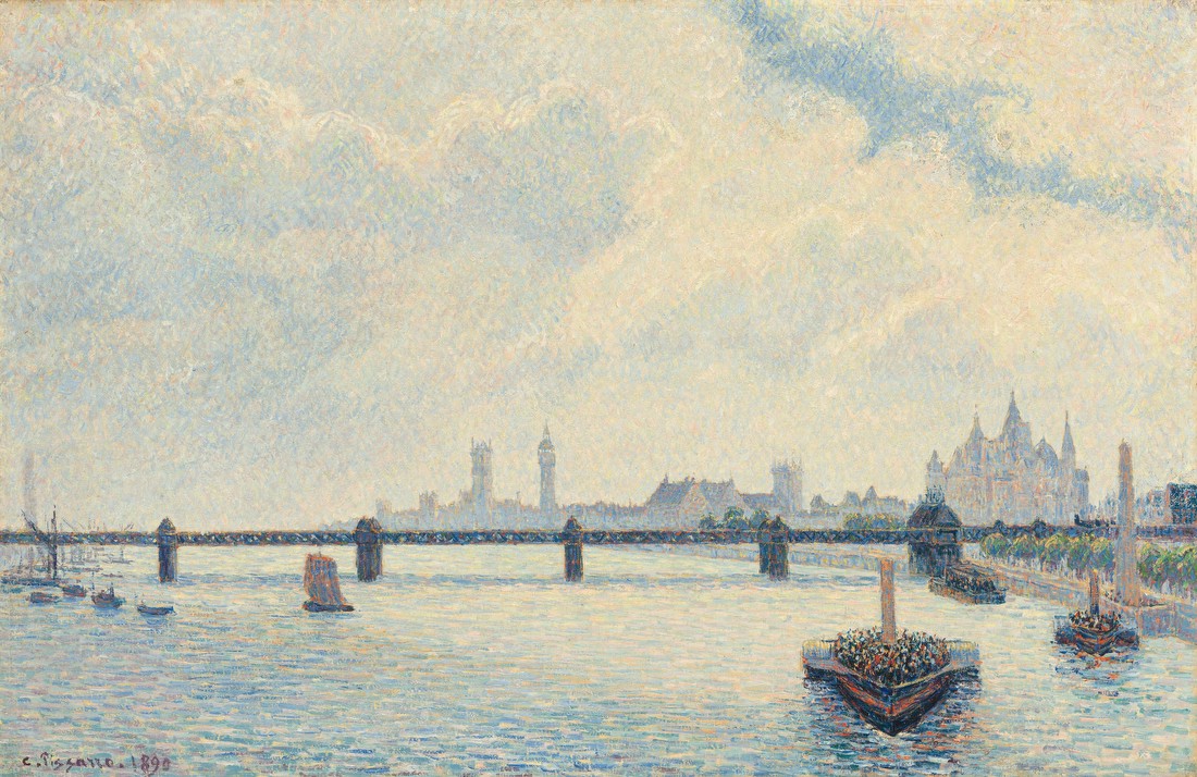 Charing Cross Bridge, London – Camille Pissarro