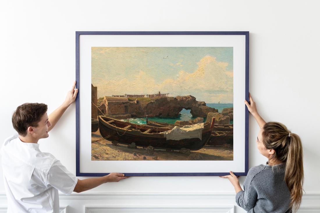 Marina Piccola, Capri – William Stanley Haseltine