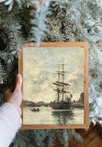 Ship on the Touques
