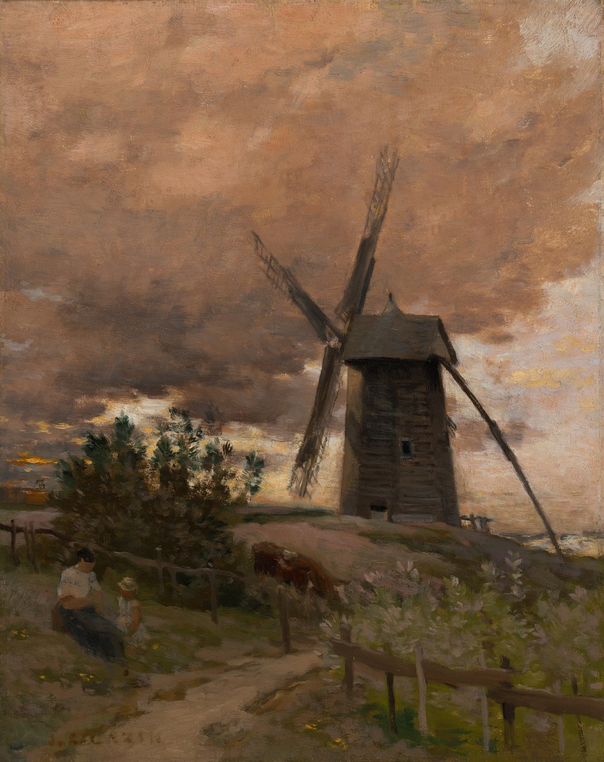 The Windmill – Jean-Charles Cazin