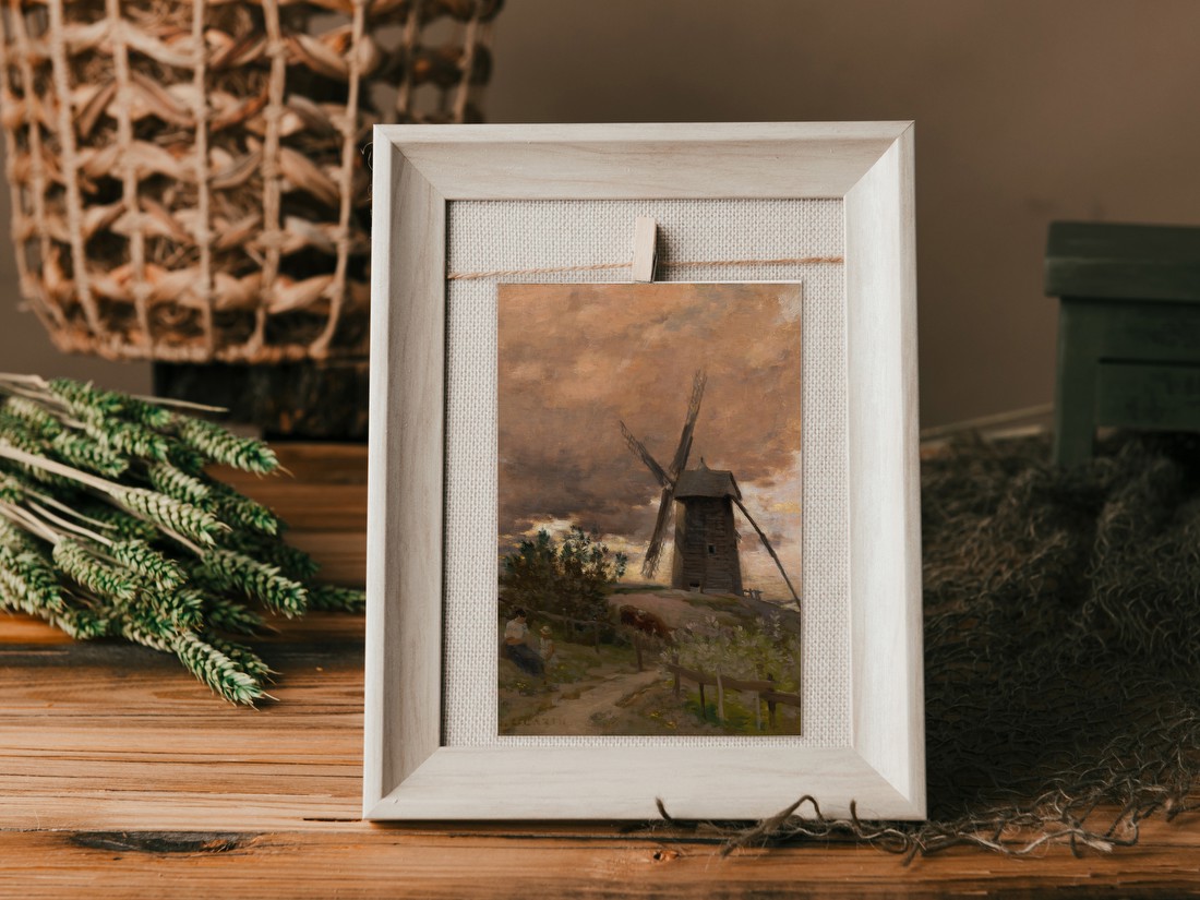 The Windmill – Jean-Charles Cazin