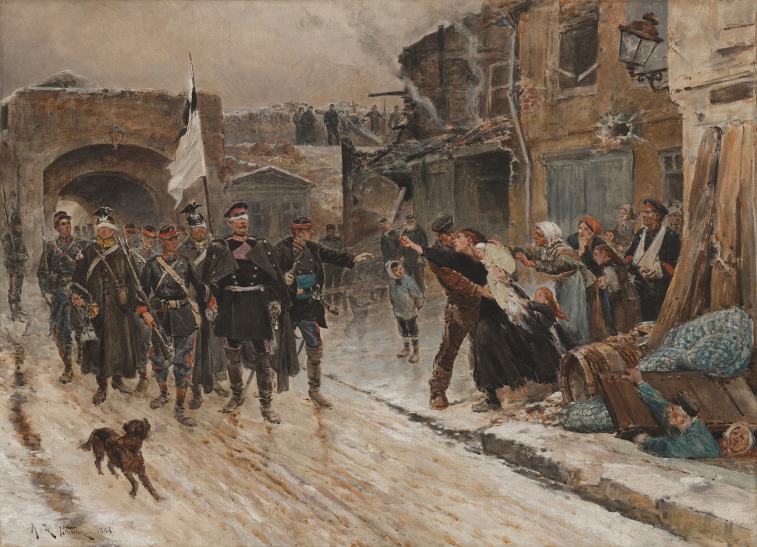 The Flag of Truce – Alphonse de Neuville