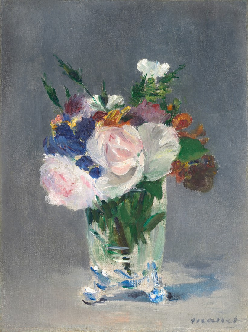 Flowers in a Crystal Vase – Edouard Manet