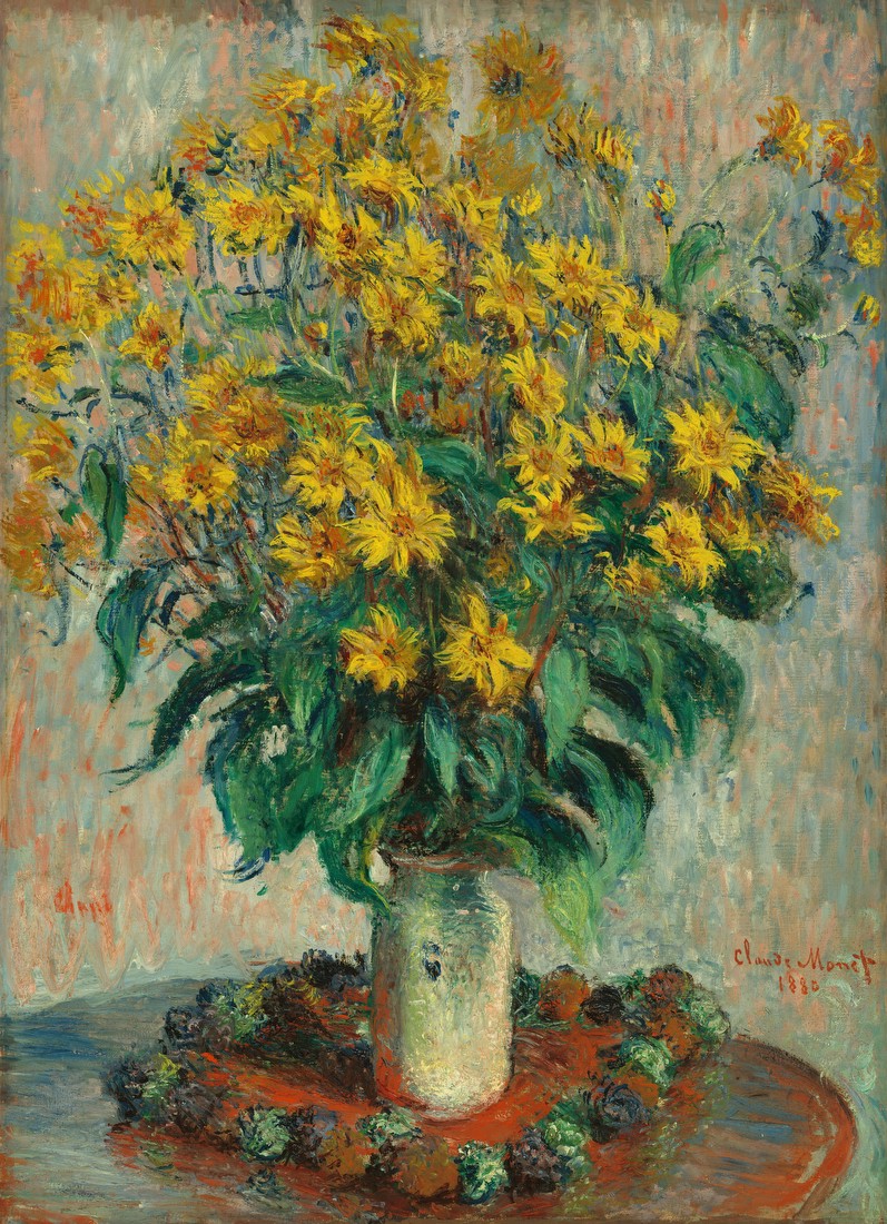 Jerusalem Artichoke Flowers – Claude Monet
