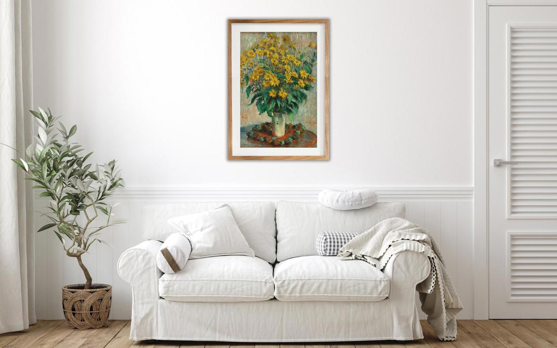 Jerusalem Artichoke Flowers – Claude Monet
