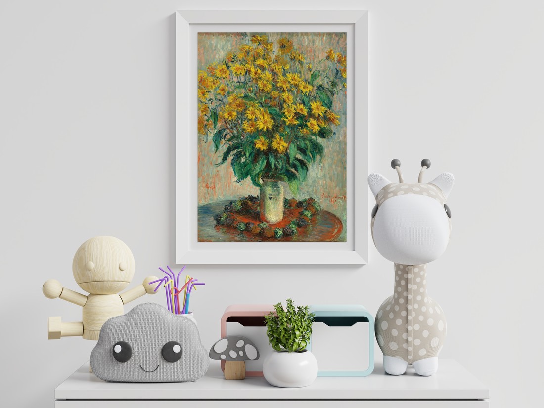 Jerusalem Artichoke Flowers – Claude Monet