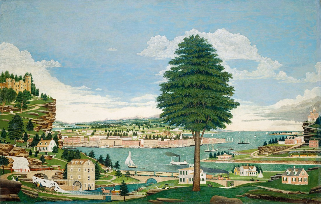 Composite Harbor Scene with Castle – Jurgan Frederick Huge