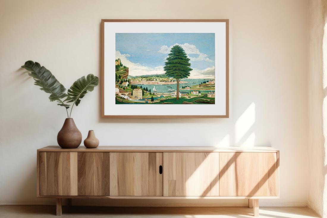 Composite Harbor Scene with Castle – Jurgan Frederick Huge