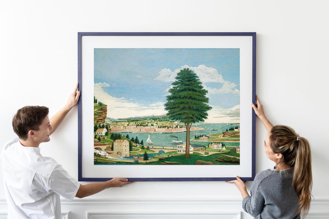 Composite Harbor Scene with Castle – Jurgan Frederick Huge